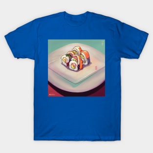 Kawaii Anime Sushi T-Shirt